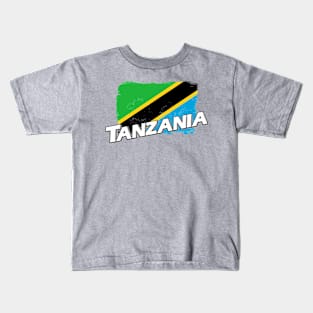 Tanzania flag Kids T-Shirt